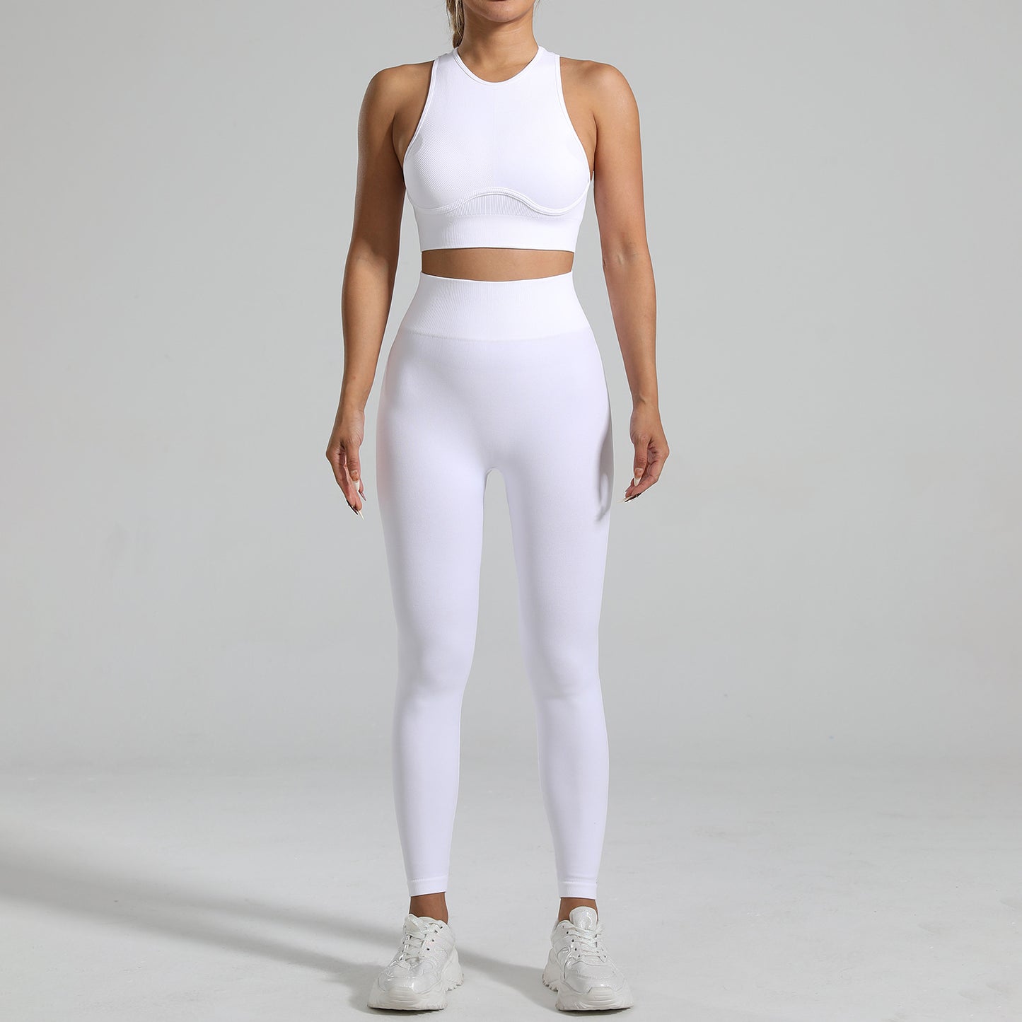 High-strength Running Tight Seamless Yoga Clothes Suit