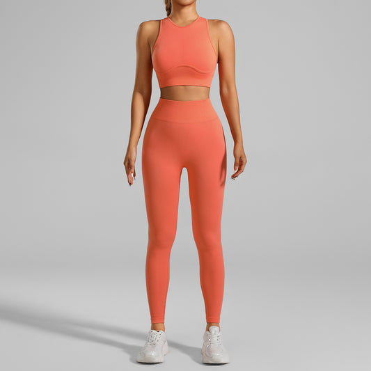 High-strength Running Tight Seamless Yoga Clothes Suit